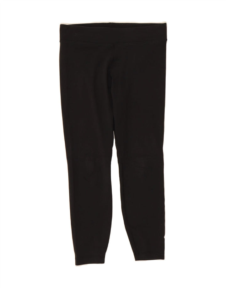 NIKE Womens Leggings UK 12 Medium Black Cotton Vintage Nike and Second-Hand Nike from Messina Hembry 
