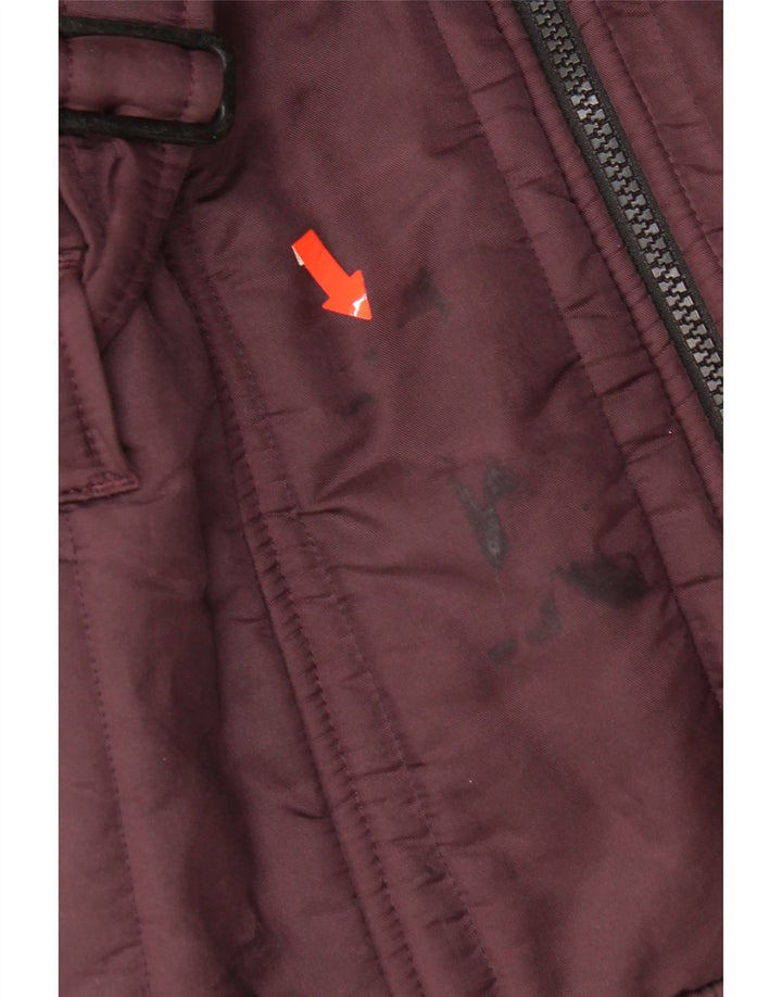 Женская стеганая куртка Refrigiwear UK 12, средний фиолетовый полиамид