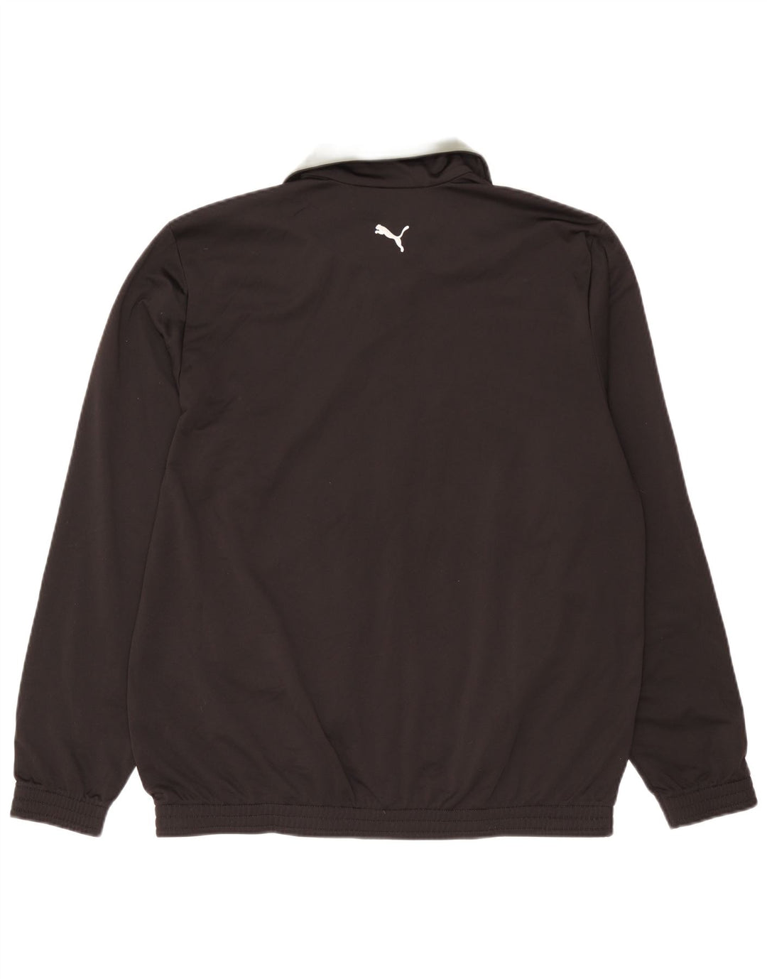 Мужской спортивный костюм Puma XL, черный полиэстер с цветными блоками
