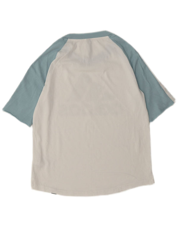 Женская футболка с рисунком Adidas Top UK 8/10, маленький белый хлопок