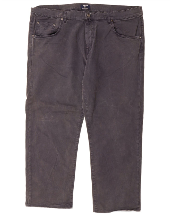 Мужские прямые джинсы Gant W42 L28, темно-синий хлопок