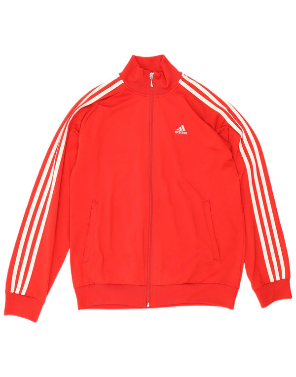 Adidas Boys Clima 365 Спортивный костюм Верхняя куртка 13-14 лет Красный полиэстер