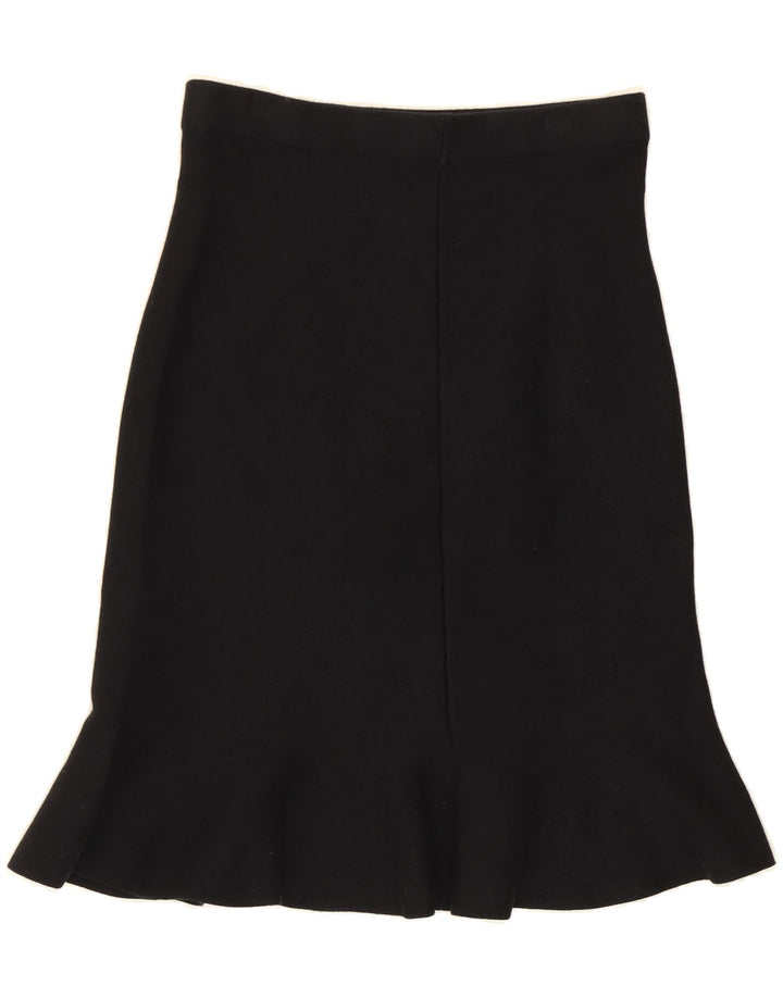 OASIS Womens Trumpet Skirt Medium W29  Black Vintage Oasis and Second-Hand Oasis from Messina Hembry 