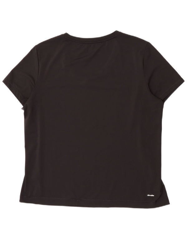 Женская футболка Adidas Climalite Top UK 24/26 2XL Черный