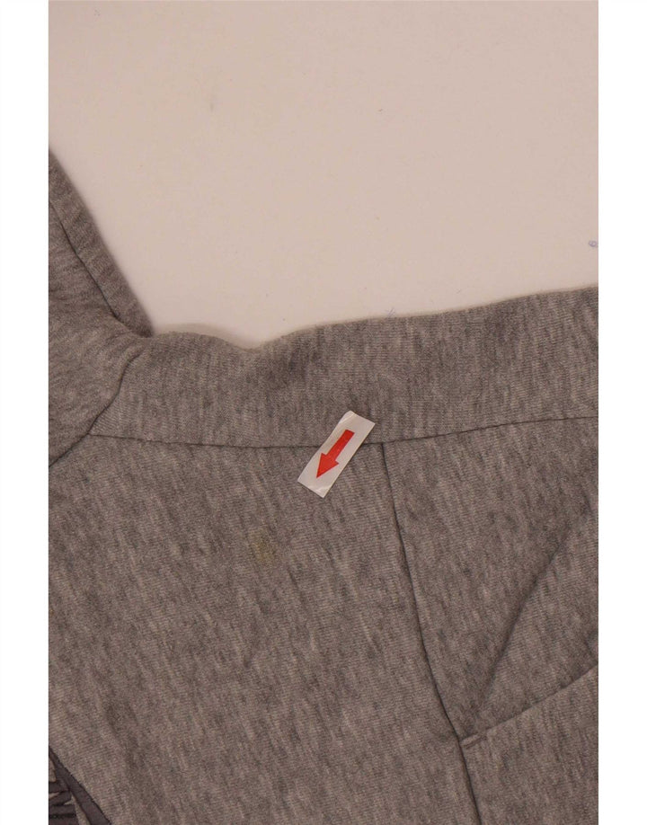 Женский спортивный костюм Nike Top Jacket UK 10/12, хлопковый средний серый цвет в крапинку