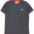 Мужская футболка Superdry, маленькая, темно-синяя, в крапинку, из хлопка