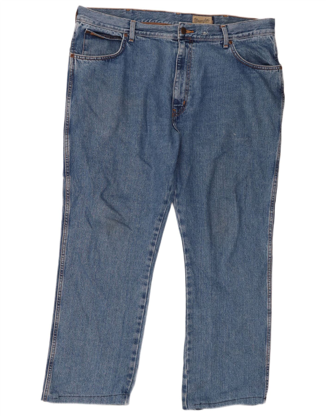 Мужские прямые джинсы Wrangler Texas W40 L28 синие