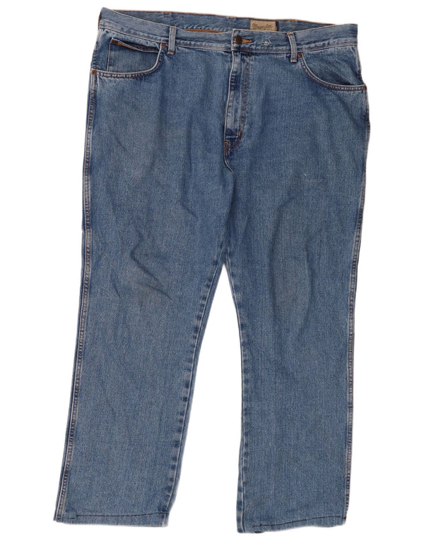 Мужские прямые джинсы Wrangler Texas W40 L28 синие