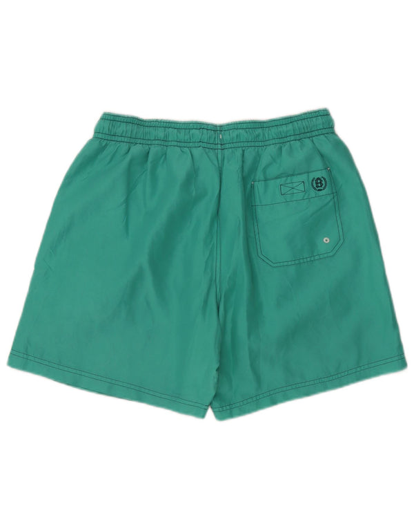 Мужские шорты для плавания Marks & Spencer Blue Harbour, средний зеленый полиэстер