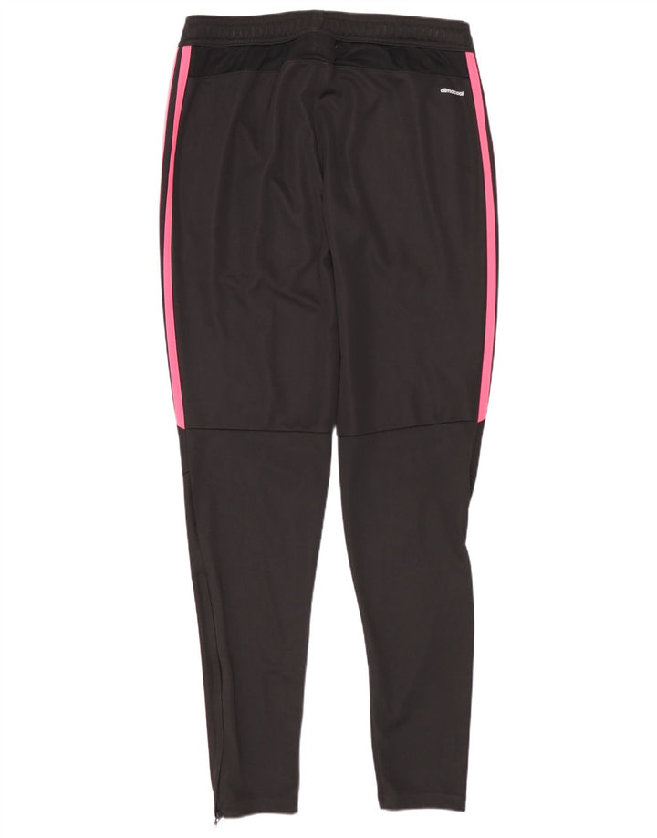 Женские спортивные брюки Adidas Climacool, Великобритания, маленький размер 8/10, черный полиэстер