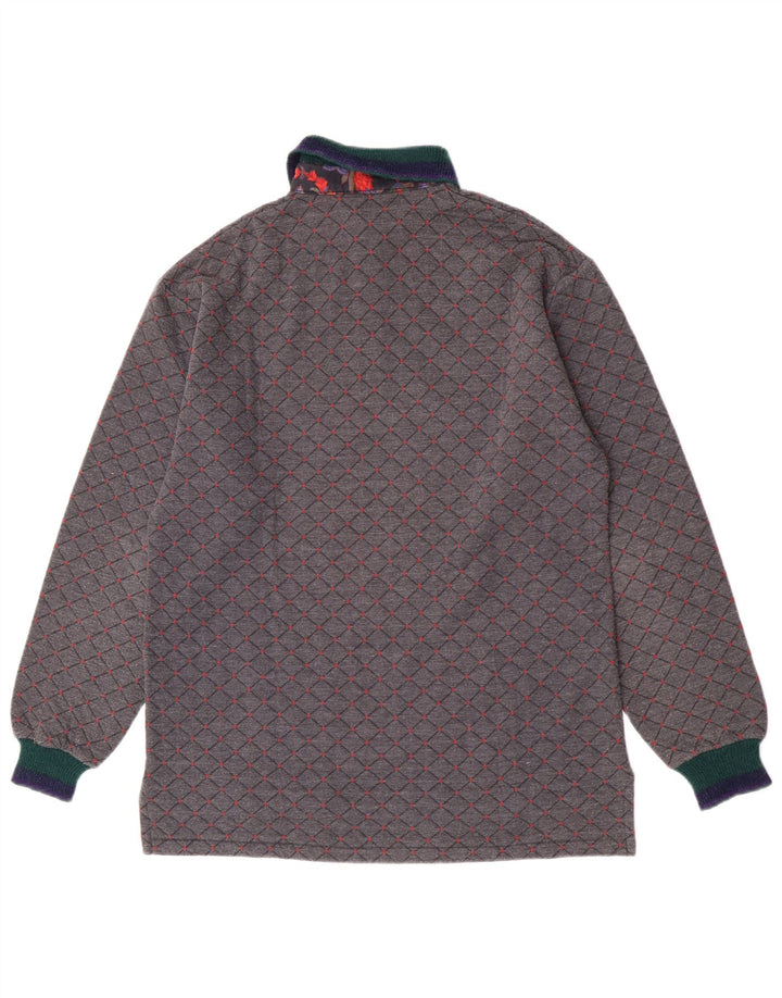 Мужская рубашка-поло для регби Johnny Lambs IT 50 Medium Grey Argyle/Diamond