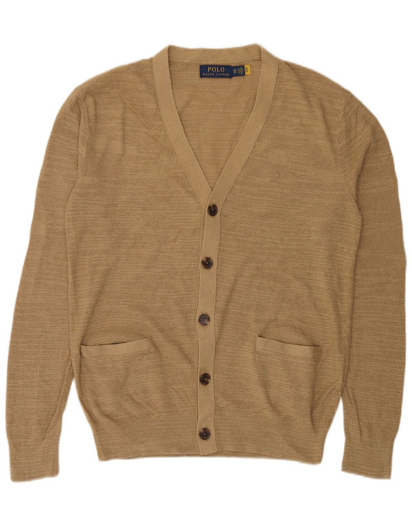 Мужской кардиган Polo Ralph Lauren XS, бежевый хлопок