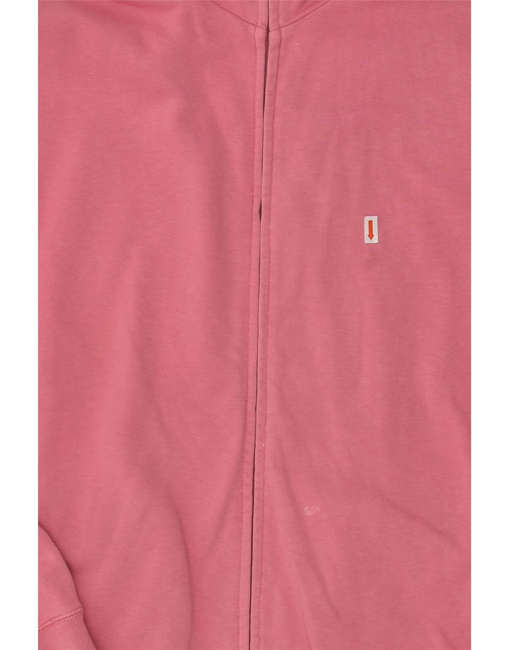 CHAMPION Womens Tracksuit Top Jacket UK 18 XL Pink Cotton | Vintage Champion | Thrift | Second-Hand Champion | Used Clothing | Messina Hembry 