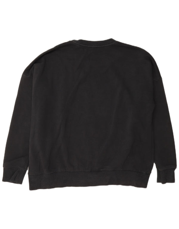 Женский свитер с рисунком Adidas UK 20/22 XL, черный хлопок
