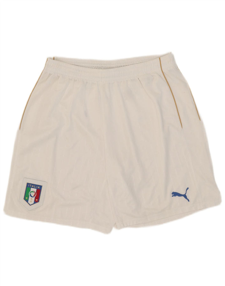 Мужские спортивные шорты Puma Italia XL белые