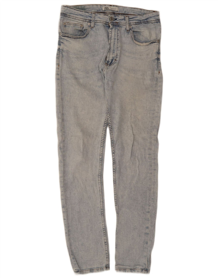 Мужские джинсы узкого кроя Zara EU 42, большие W32 L29, синие