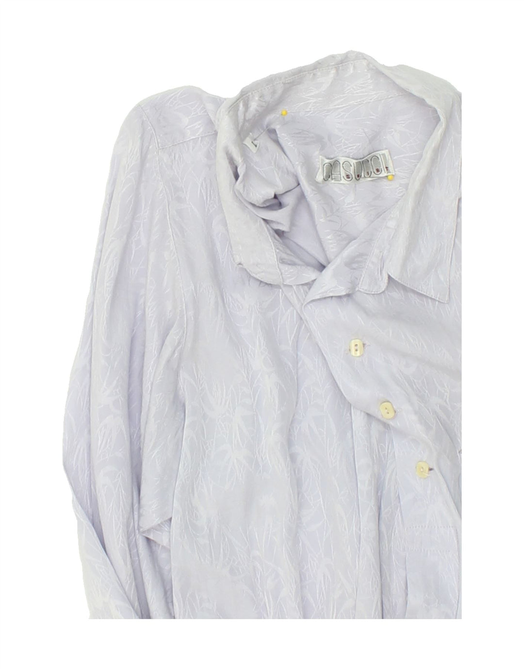 CASUCCI Mens Shirt Large Blue Vintage Casucci and Second-Hand Casucci from Messina Hembry 