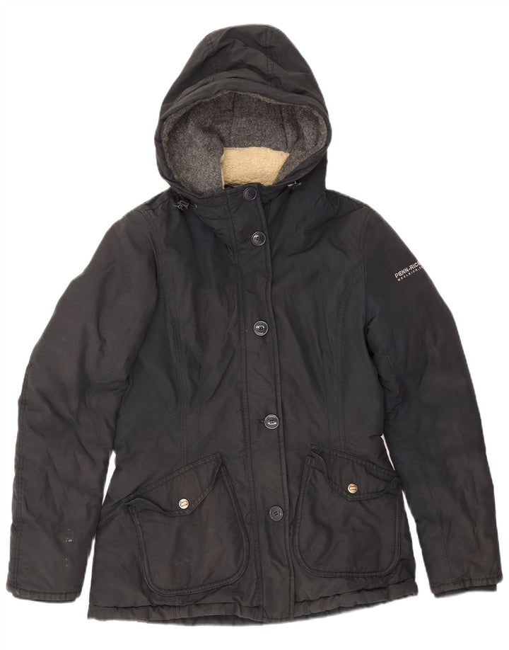 Женская ветровка с капюшоном Woolrich UK 10, маленькая черная