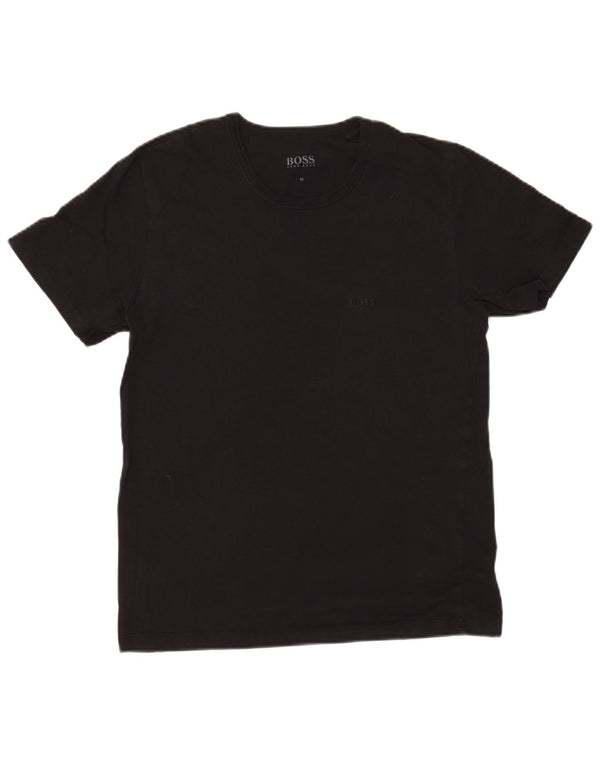 Мужская футболка Hugo Boss Top Medium Black Cotton