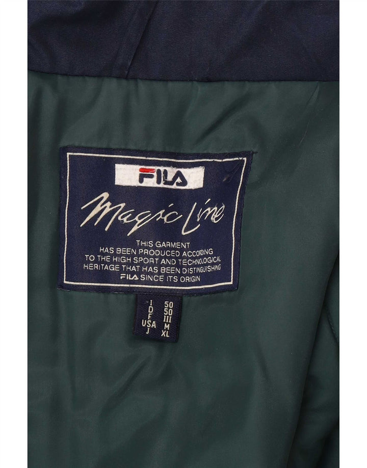 Fila Мужская универсальная куртка IT 50 Большая Темно-Синяя
