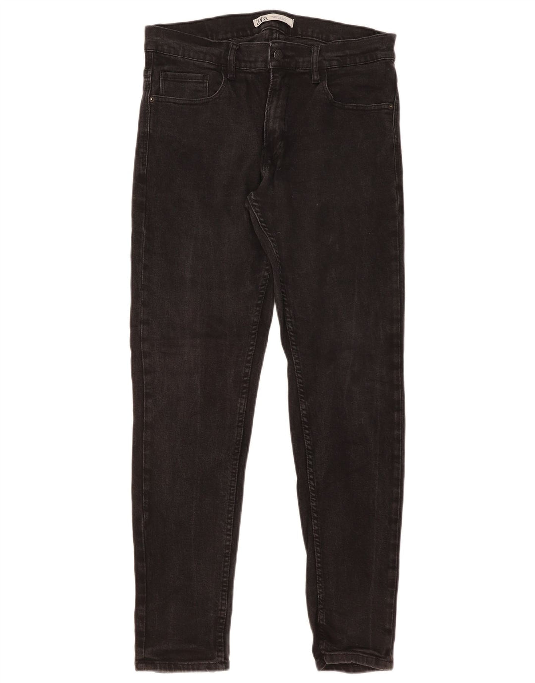 Мужские джинсы Zara Slim EU 44, большие W34 L31, черные