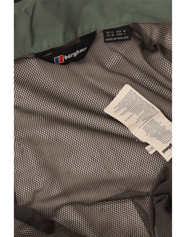 Женская дождевик с капюшоном Berghaus UK 12, средний черный, полиамид