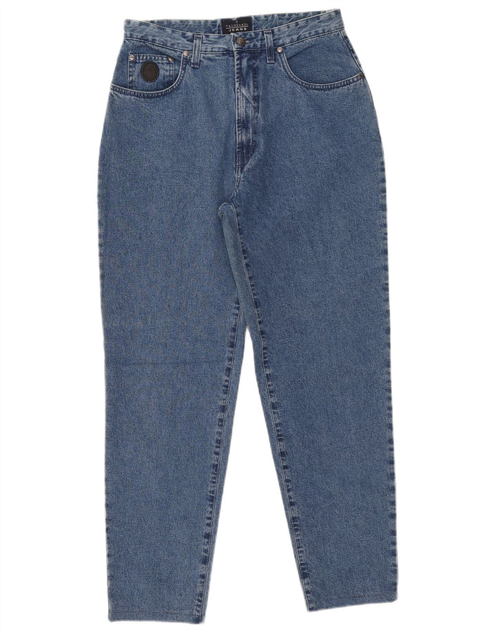 Женские зауженные джинсы Trussardi W30 L29 синие