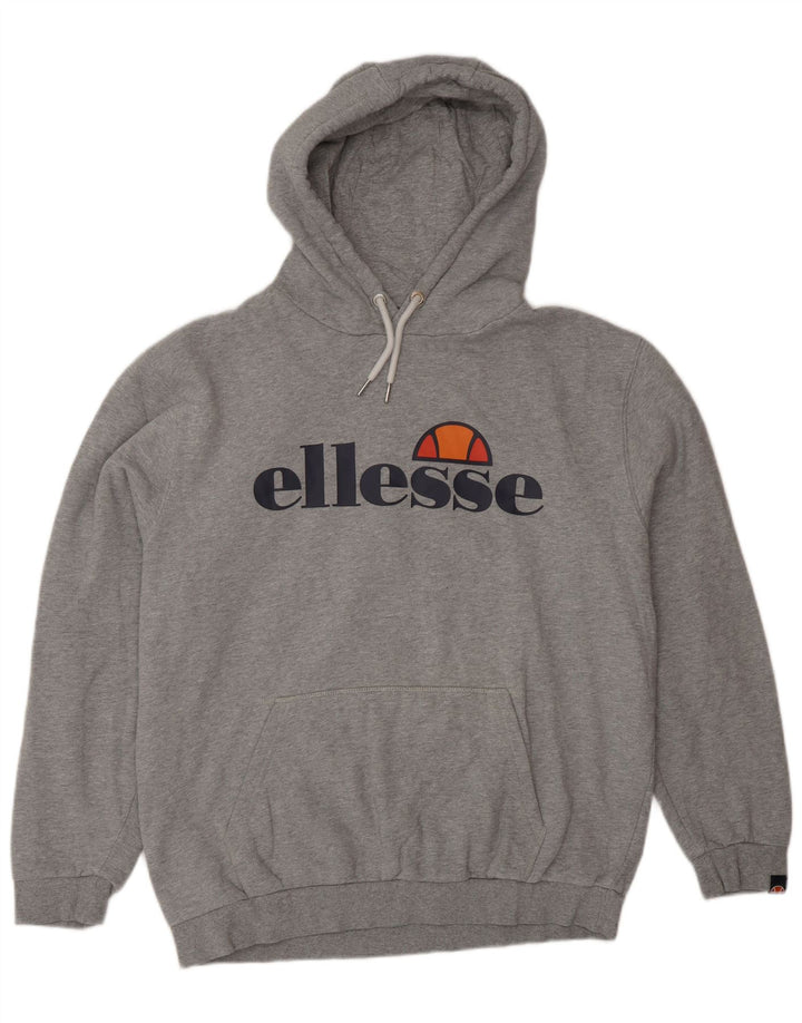 Мужской джемпер с капюшоном Ellesse XL, серый хлопок