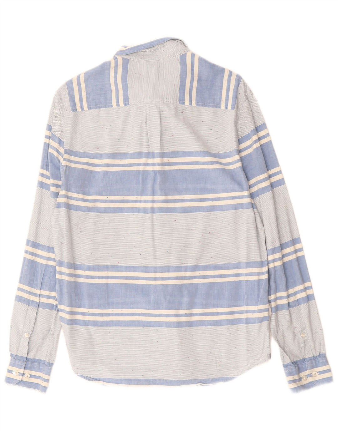 Мужская рубашка приталенного кроя PENGUIN, хлопковая полоска синего цвета