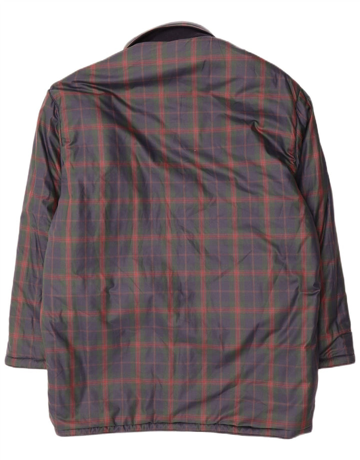 Мужская двусторонняя куртка NAVIGARE UK 44 2XL Темно-синяя шерсть