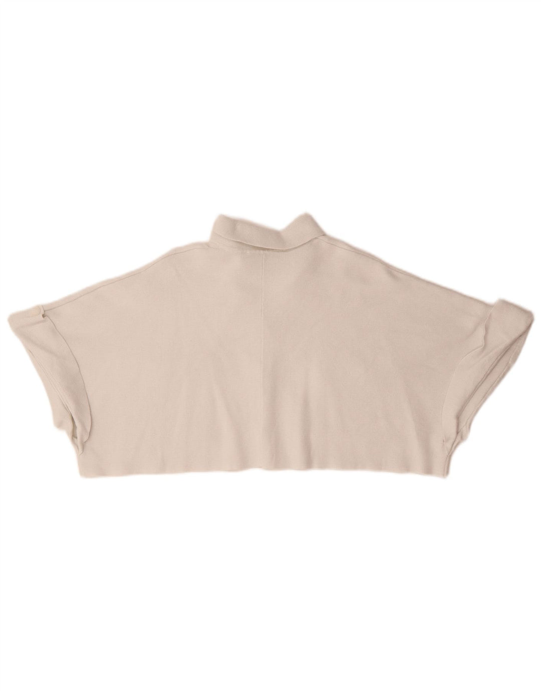Женский укороченный кардиган оверсайз Zara UK 10, маленький размер, белая вискоза