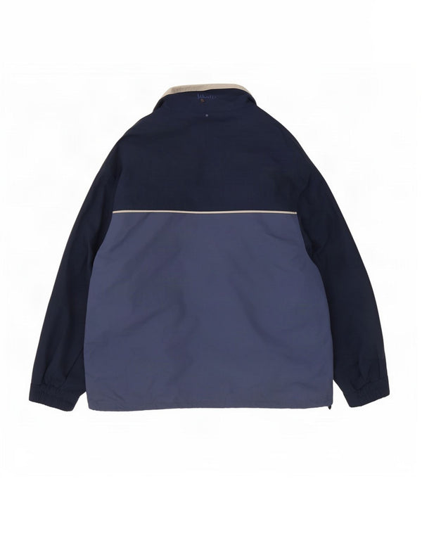 Мужская ветровка Columbia UK 42 XL синяя с цветными блоками