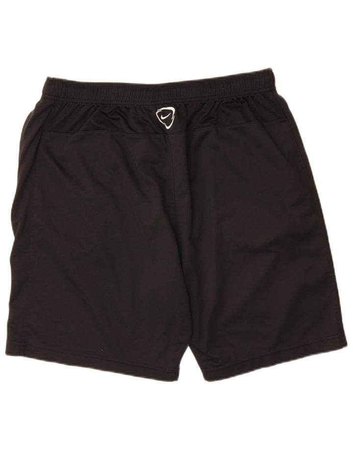Мужские спортивные шорты Nike Dri Fit с графическим рисунком XL, черный полиэстер