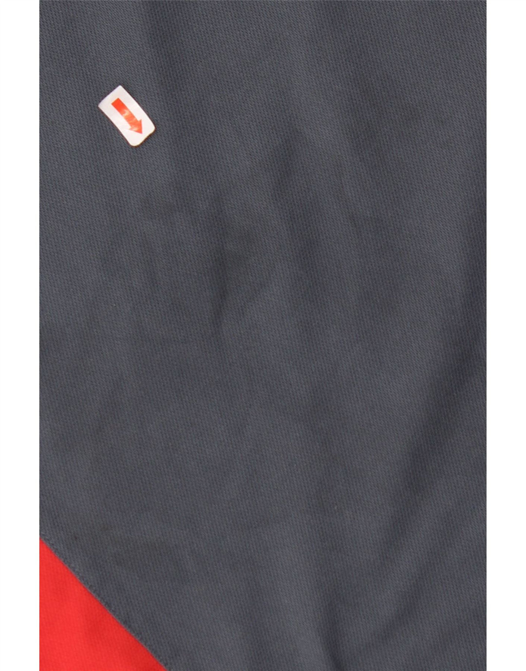 Мужская футболка ADIDAS, маленький серый полиэстер с цветными блоками