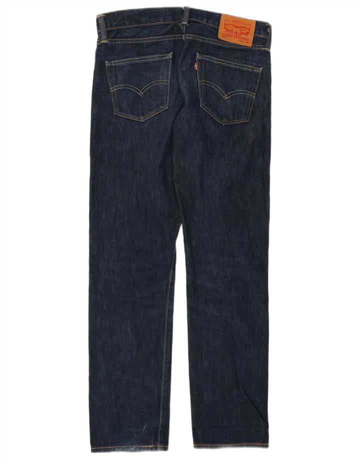 Мужские джинсы Levi's 511 Slim W30 L30 Темно-синие, хлопок