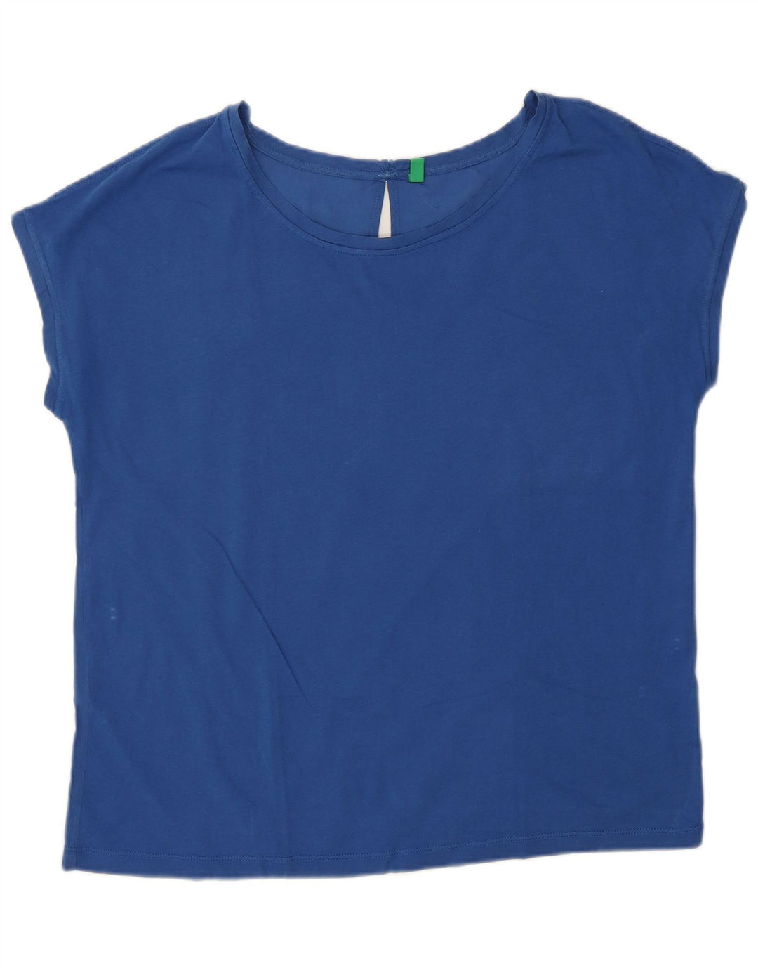 Женская блузка Benetton Top UK 16, большая синяя