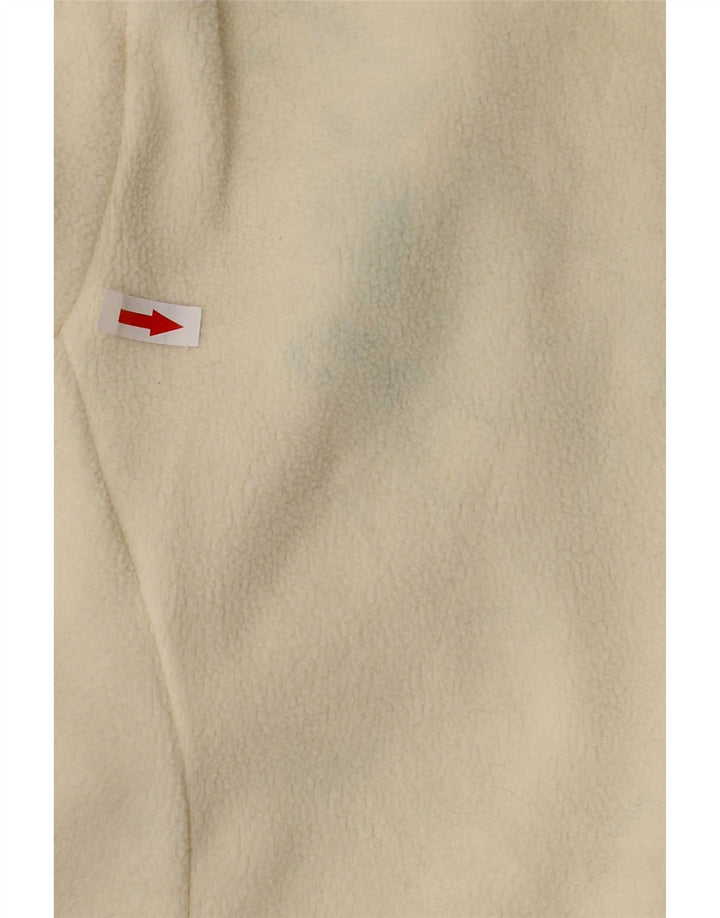 Женская флисовая куртка с капюшоном Calvin Klein Jeans UK 18 XL, белый полиэстер