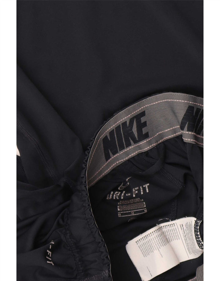 Женские спортивные шорты Nike Dri Fit UK 14, средний темно-синий, полиэстер