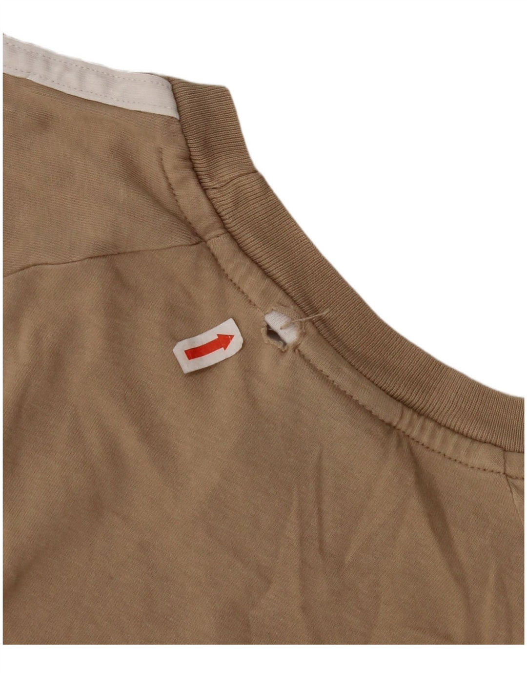 Женская футболка ADIDAS Top UK 12 Medium Бежевый Хлопок