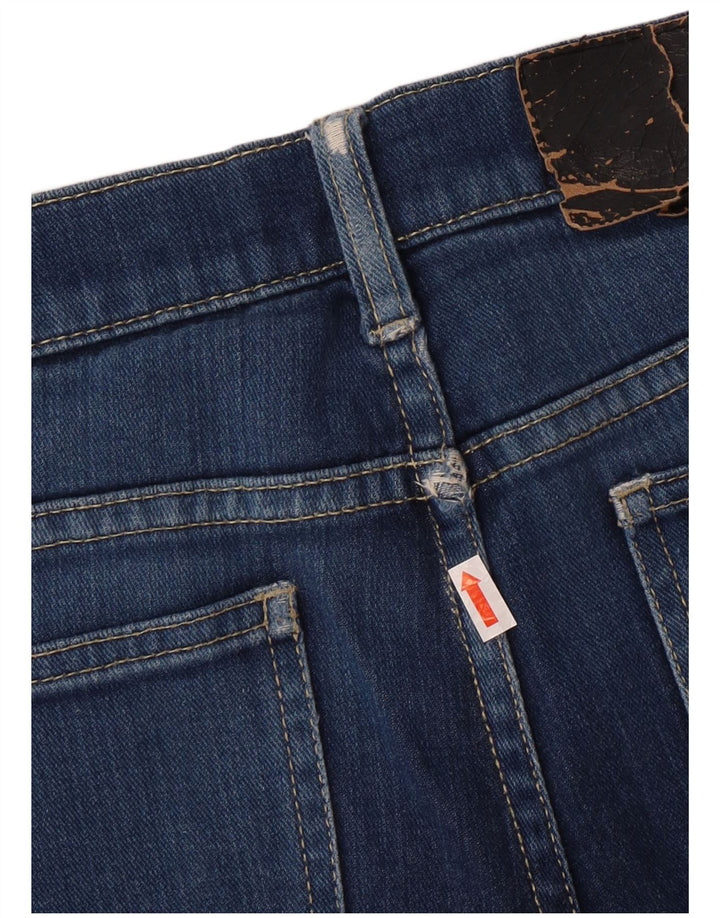 CHEAP MONDAY Женские узкие джинсы W32 L33 Синий хлопок