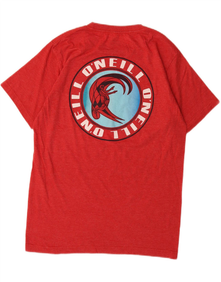 O'NEILL Mens Modern Fit Graphic T-Shirt Top Small Red Cotton Vintage O'Neill and Second-Hand O'Neill from Messina Hembry 