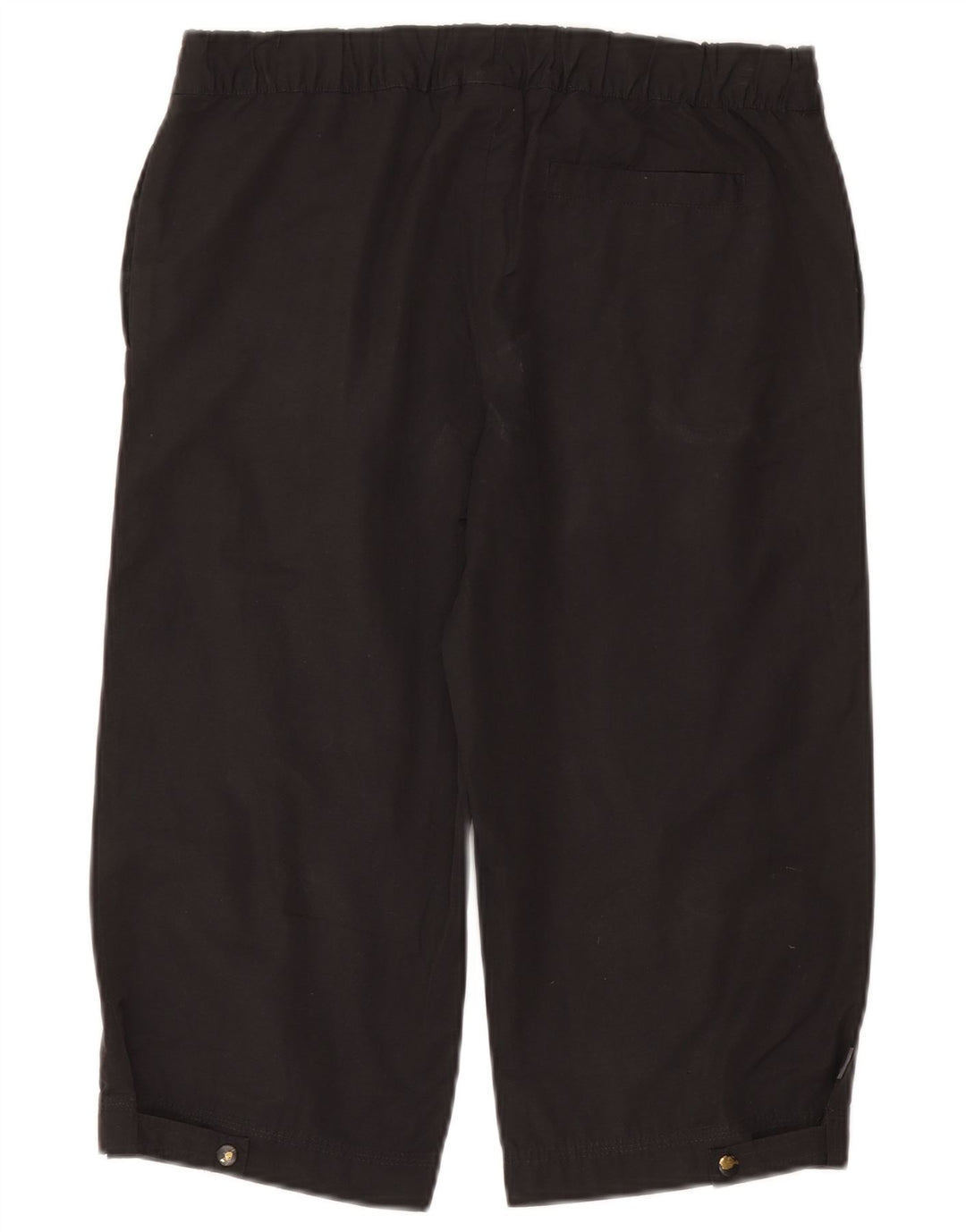 Женские шорты-бермуды Adidas UK 10, маленькие W27, черный хлопок