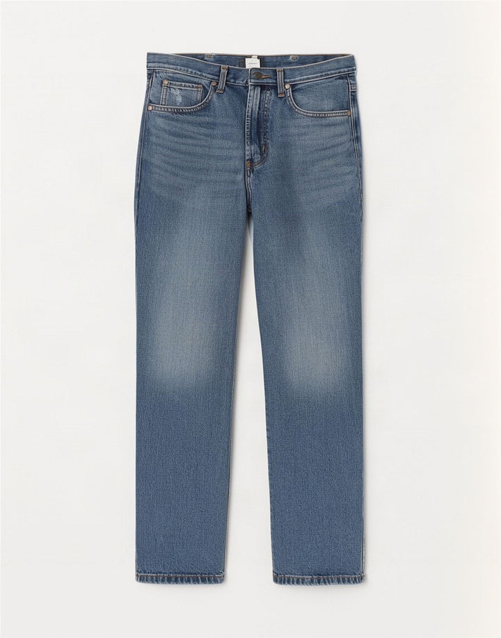 Мужские прямые джинсы Wrangler Evolution W32 L34, синий хлопок