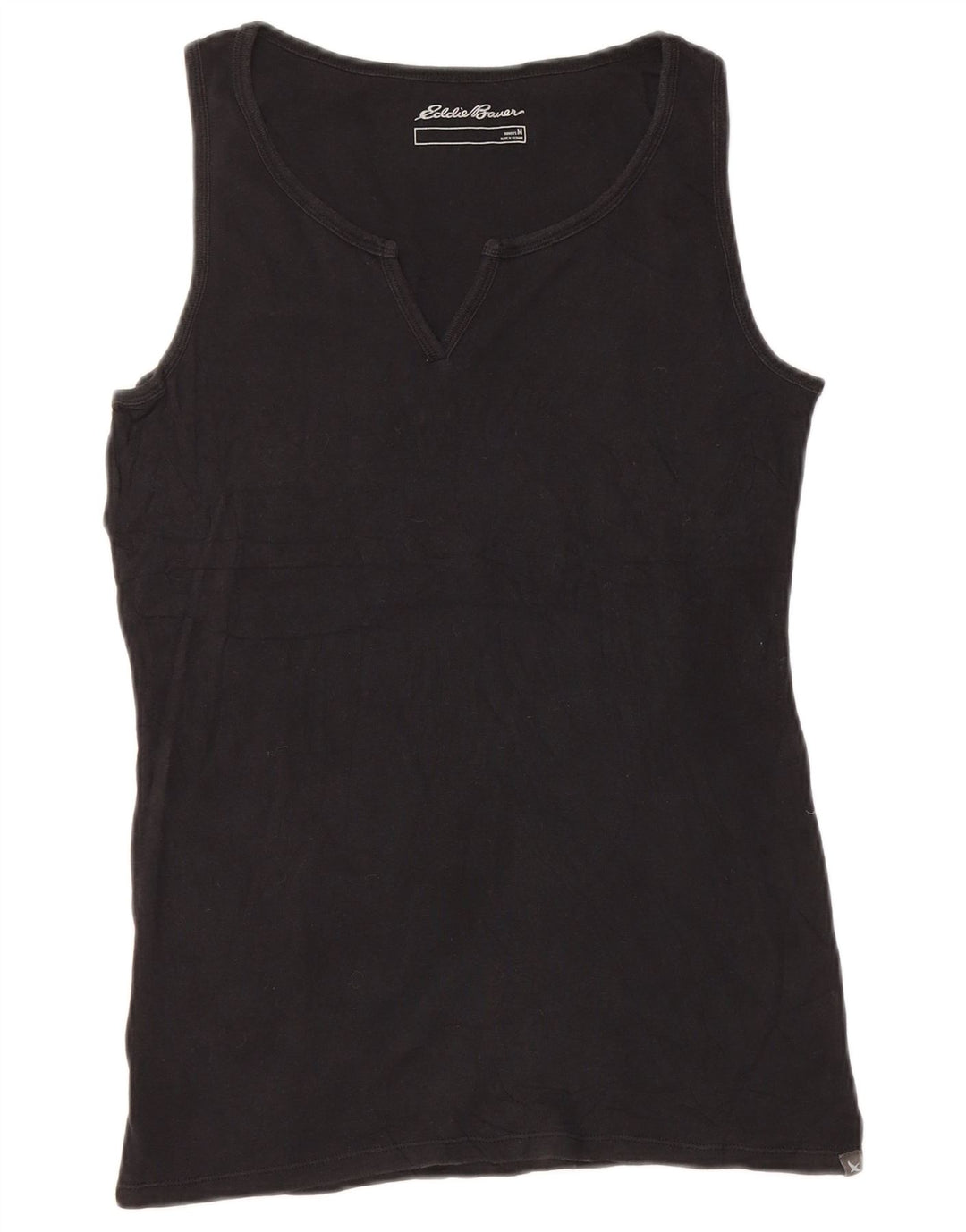 Женский жилет Eddie Bauer Top UK 12, средний черный, хлопок