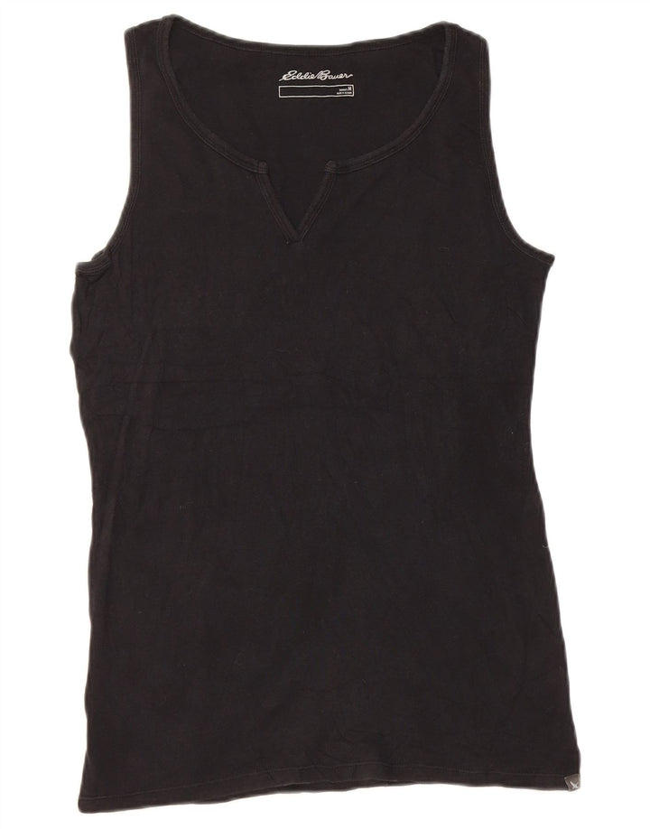 Женский жилет Eddie Bauer Top UK 12, средний черный, хлопок