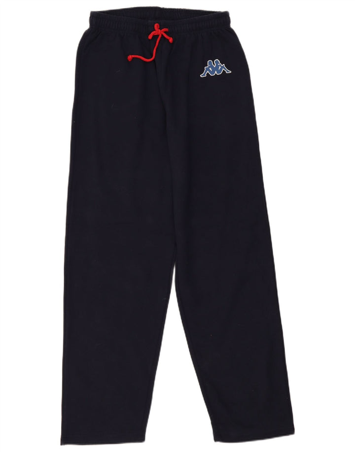 Мужские спортивные брюки Kappa, темно-синие, хлопковые, среднего размера