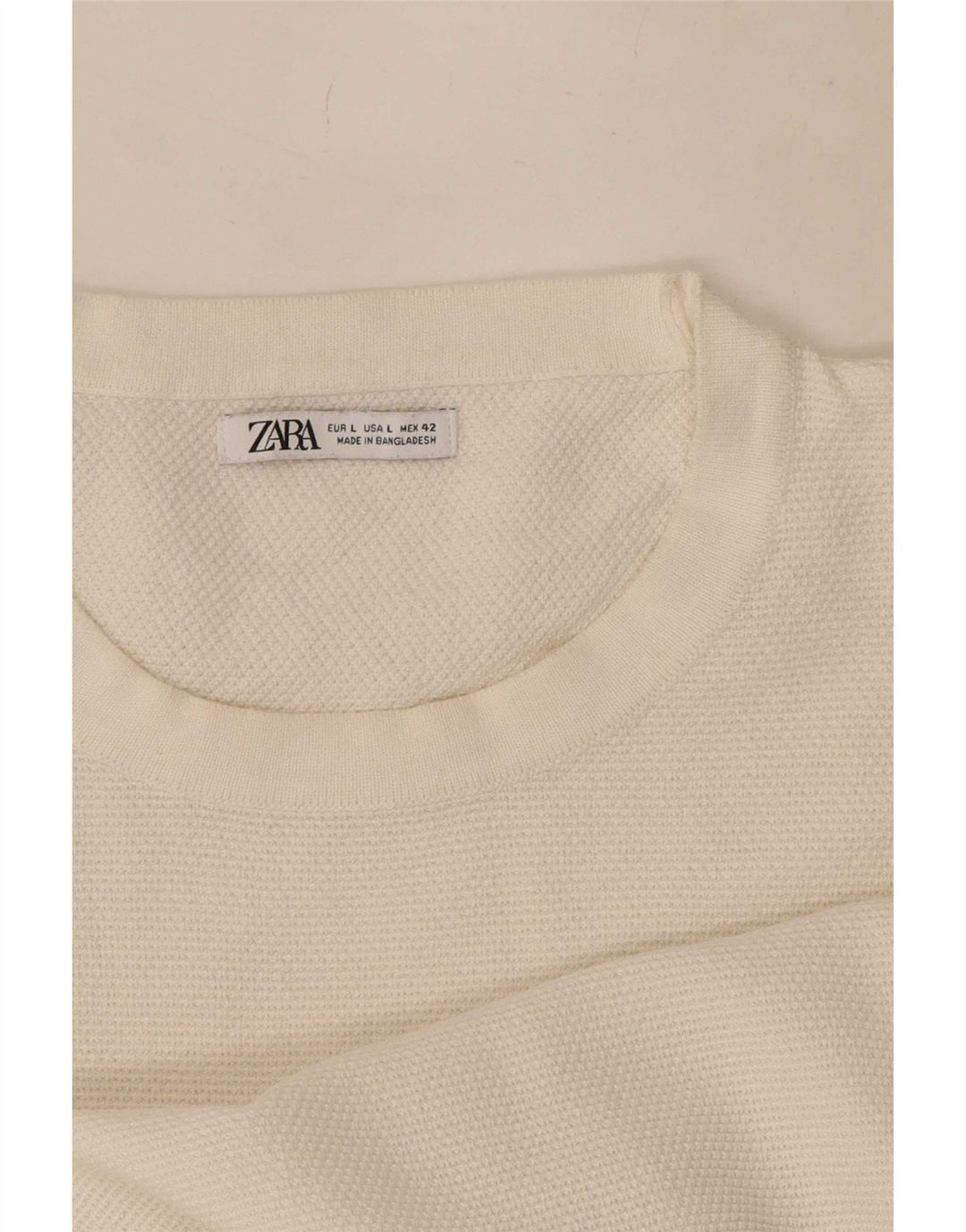 Мужская футболка Zara, большая белая
