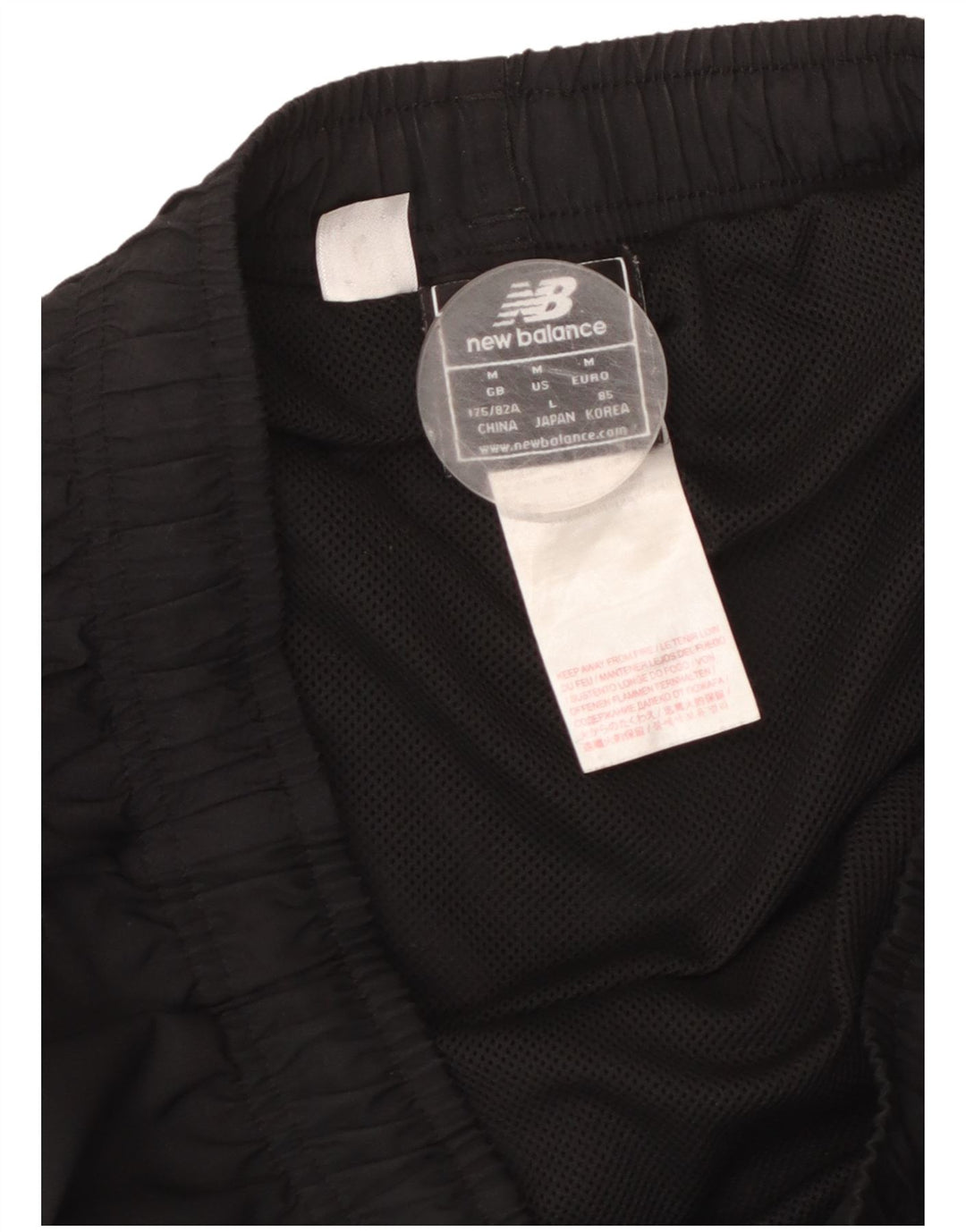 Мужские спортивные шорты NEW BALANCE Liverpool, средний черный полиэстер