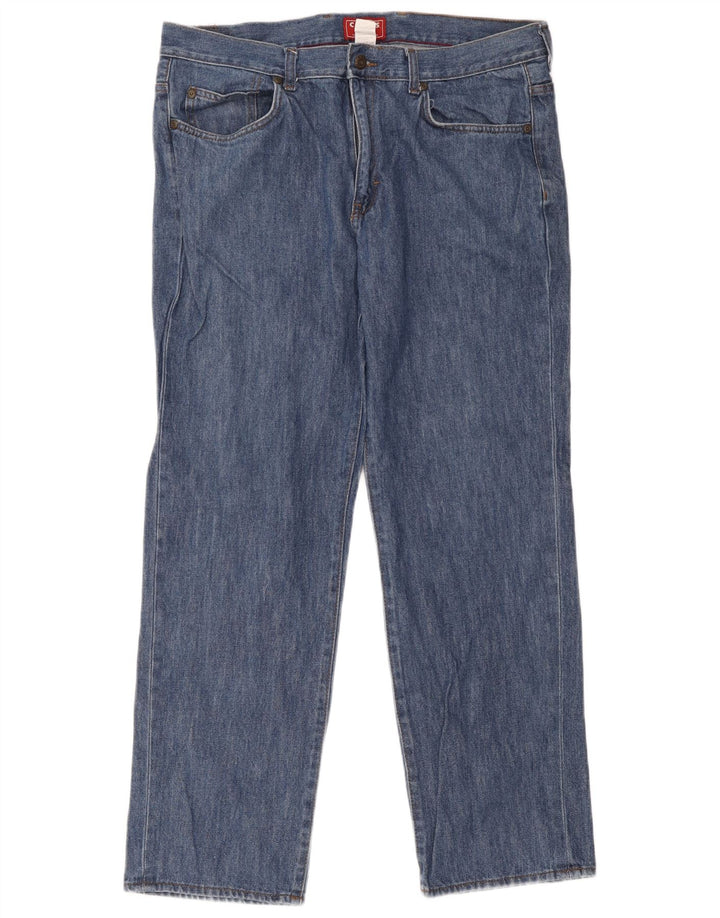 Мужские прямые джинсы Chaps W36 L30, синий хлопок