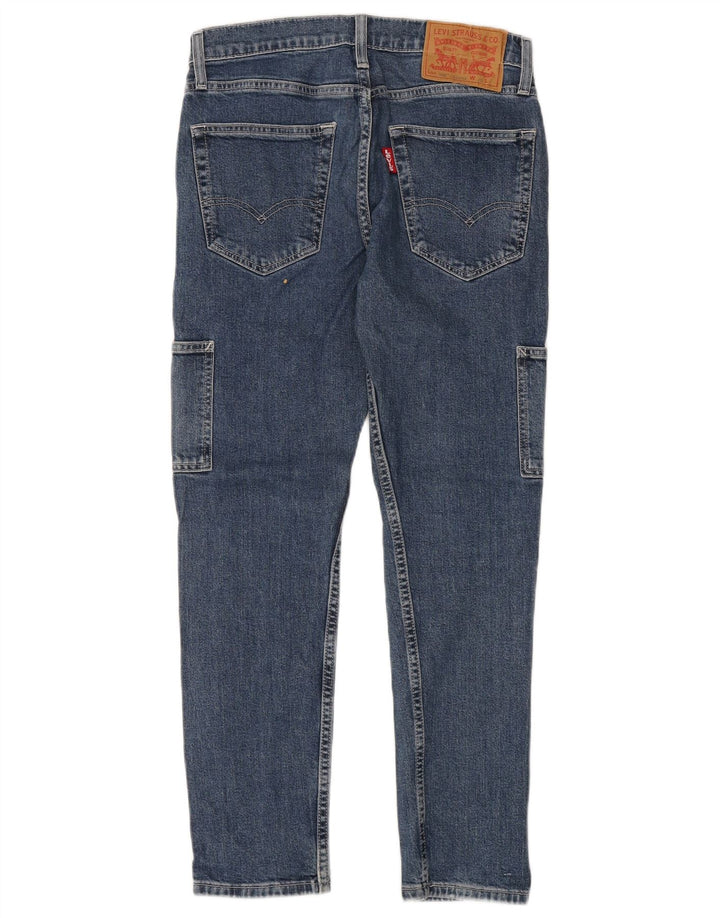 Мужские джинсы-карго LEVI'S 502 W29 L30 синие, хлопок